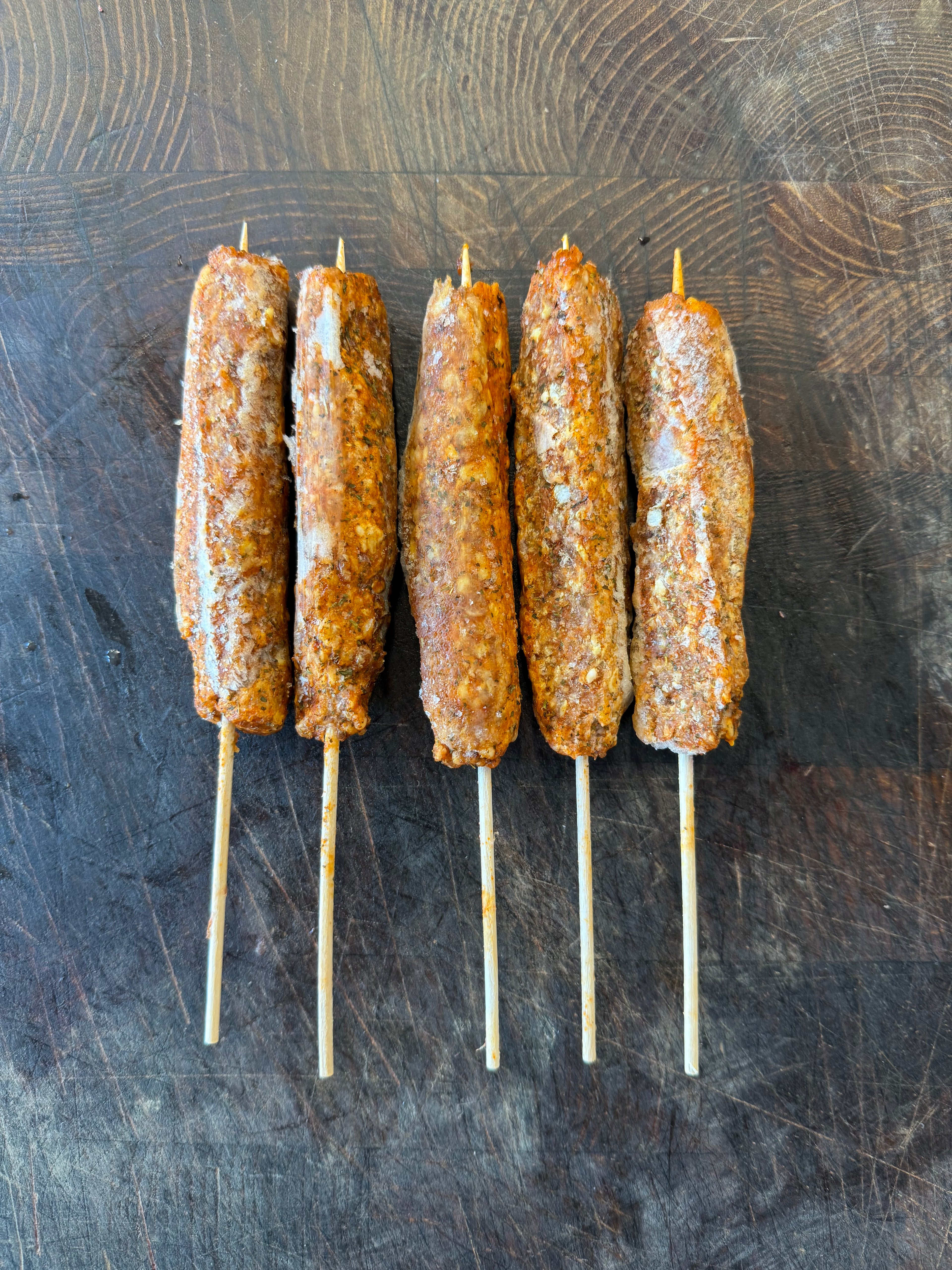 Minted Lamb Grill sticks x5