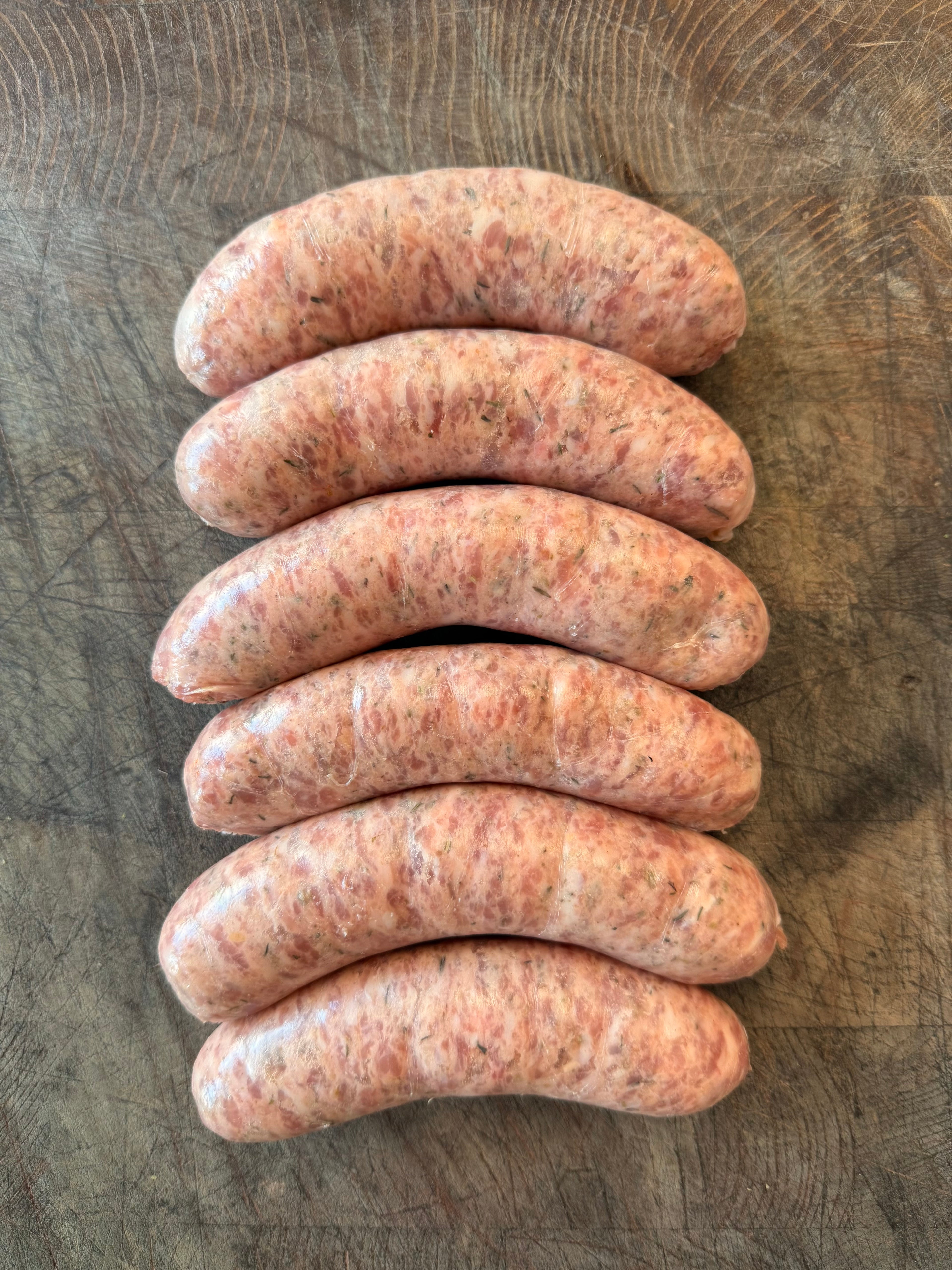 Cumberland Sausage x6