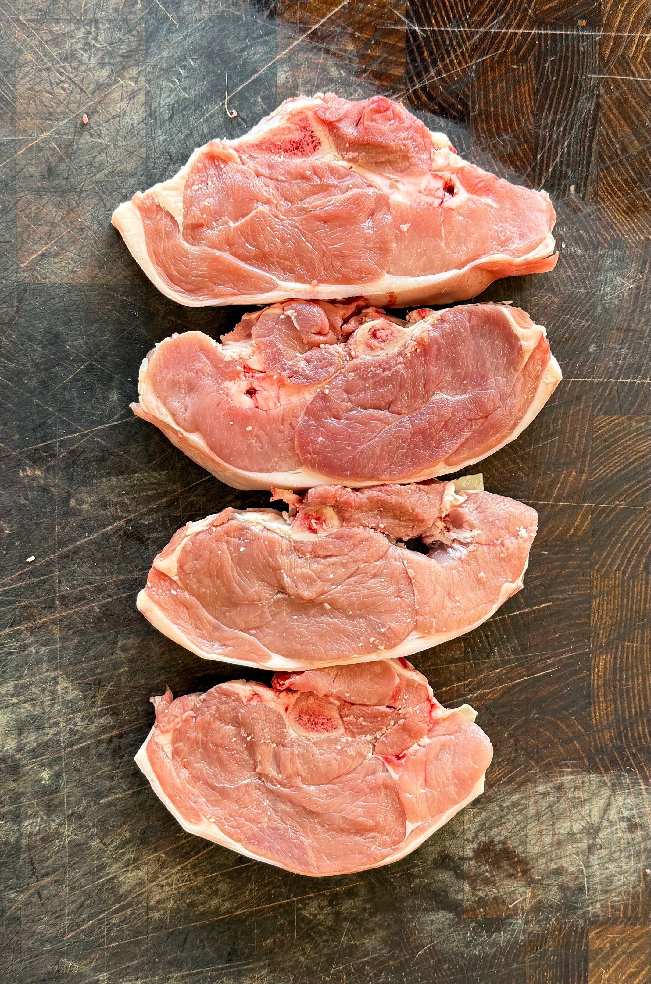 Lamb Leg Steaks x4